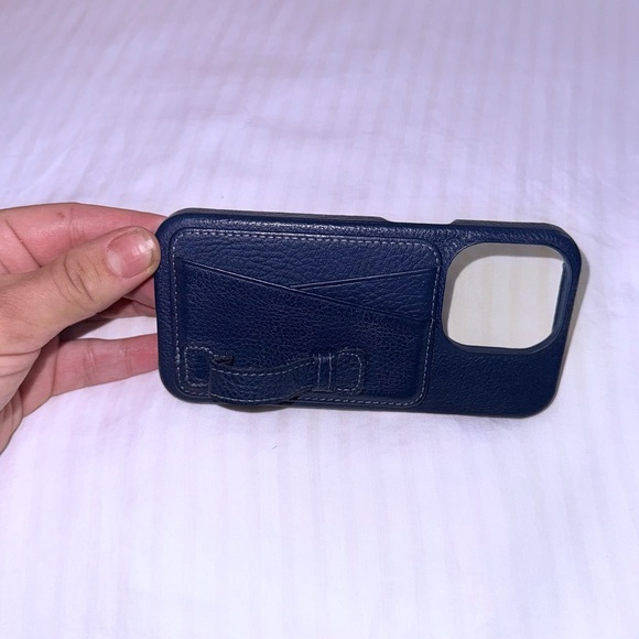 Blackbrook iPhone 13 Pro Leather Phone Case with Card holder - Picture 6 of 7